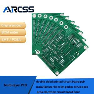 양면 프린트 회로 기판 pcb  bom 목록 gerber 서비스 디지털