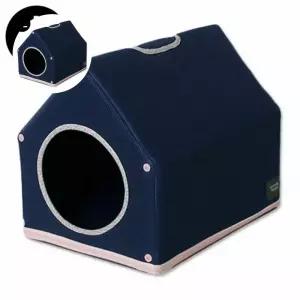 (제스트)하우스 네이비 곁에 숨 초코펫하우스 내 소형 강아지