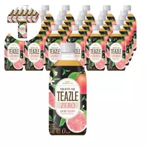 (제스트)500mlx20입 웅진 티즐제로자몽블랙티 기타차류 차음료