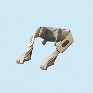 목 어깨 승모근 무선 전동 온열 지압 안마기 핸즈프리 C타입 충전식 휴대용 부모님 선물