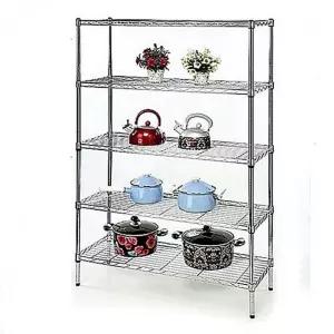 메탈렉 철재선반 5단 900 사무실용 철선반 스텐 수납 보관대 메탈랙 정리