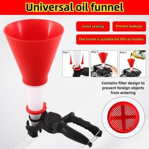 호환 범용 호환 엔진 오일 주입 키트 자동차 바이크 오토바이 교환 정비용 호환 고정 클램프가  조절식 어