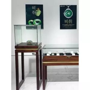 고급 쥬얼리 진열장 목걸이 귀금속 악세사리 쇼케이스 진열대 기타 사이즈 색상 맞춤 제작