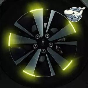 자동차 휠 튜닝 반사 스티커 빛나는 차량 Btj1+8hlK