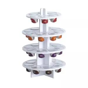 [콩심팥심]블랜드 4단 커피캡슐 홀더 30구 거치대 정리대 캡슐커