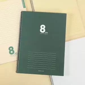 심플 8mm 스프링 노트 1500 5권 1묶음