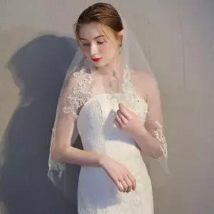 [콩심팥심]로맨스 자수 웨딩 베일 셀프웨딩 신부면사포 셀프웨딩