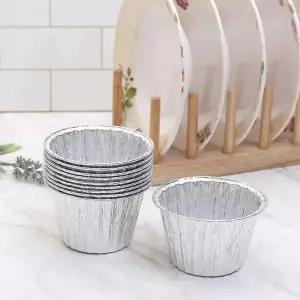 은박컵 10개입 8.7cm 머핀틀 베이킹컵 일회용품 호일