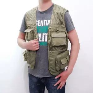 경량 메쉬 레저 조끼 등산 아웃도어 여름조끼 L 남성