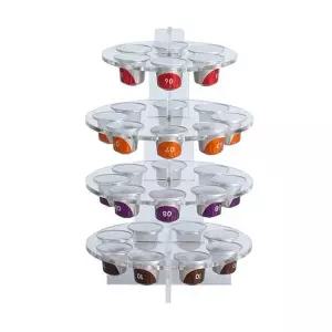 블랜드 4단 커피캡슐 홀더 30구 캡슐보관 거치대 캡슐