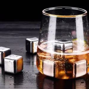 아이스큐브 4p세트스텐 녹지않는 얼음큐브 스테인리스