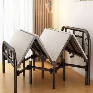 간병인 베드 기숙사 철제 접이식 좁은방 침대 1500