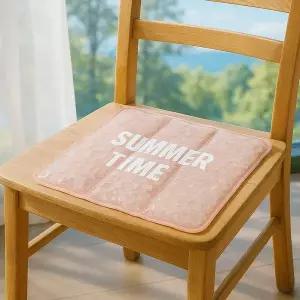 썸머타임 아이스 쿨방석 핑크 여름 젤방석 여름젤리방