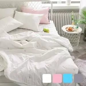 ToB 프레시 고밀도 60수 순면 냉감 누빔이불패드세트 K 4컬러