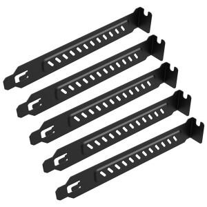 컴퓨터 PC 케이스용 방열 배플 확장 슬롯 커버 플레이트  5 개