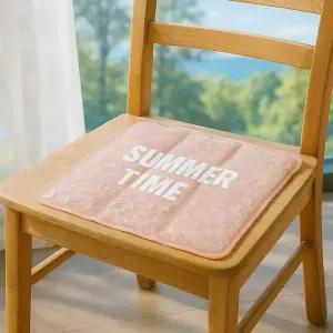 [콩심팥심]썸머타임 아이스 쿨방석 핑크 여름 젤방석 여름젤리방