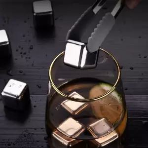 스테인리스 아이스큐브 8p세트 녹지않는 얼음 큐브 급