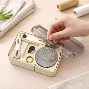 한땀 바느질 6종세트 바늘 줄자 쪽가위 반짇고리 반짇