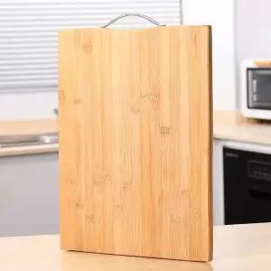 하이핸들 대나무 도마 50x34cm 플레이팅도마 위생도마