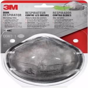 3M R95 냄새 8247 1팩 NIOSH 승인 페인트 바니시/스테인 용매 감소를 위한 탄소층 숨쉬기 쉬운 고급 필터