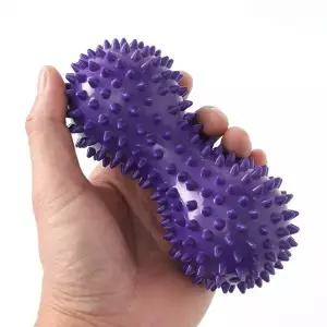 지압꾹꾹 땅콩 마사지볼 2p세트 지압볼 셀프마사지 종