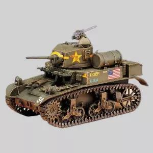 M3A1 경전차 선물 조립완구 탱크 어린이