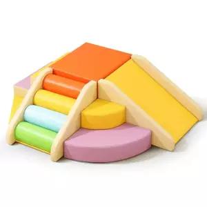 쿠션미끄럼틀 실내 클라이밍 슬라이드 계단 감각조합K