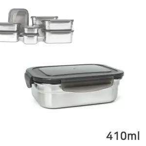 TBZ 일반형 스텐반찬통 밀폐용기 1호 410ml