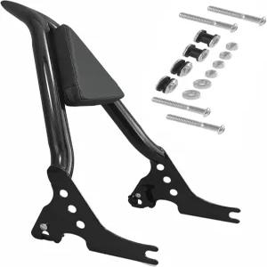 노발라 할리 스포츠스터 시시 바 언 883 XL 1200(2004-2023 모델 적합)용 탈착식 조수석 등받이(04-블랙)