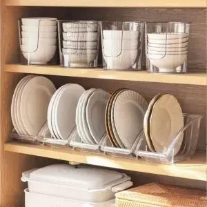 주방 식기 정돈대 밥그릇 대접 접시 꽂이 거치대