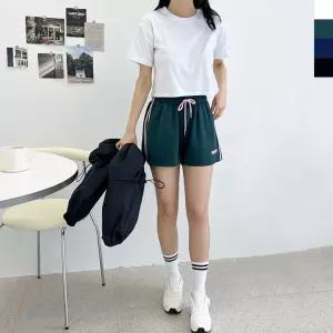 SS1011W 여자 숏팬츠 투라인 트레이닝 반바지 3부 ACC