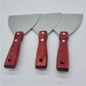 껌 제거용 대형 스크래퍼 목재 핸들 스테인리스 헤라 공구 바닥 타일 시트지 스티커 제거기