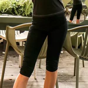 비치팬츠 여자 래쉬가드 워터레깅스 7부바지 하이웨이스트