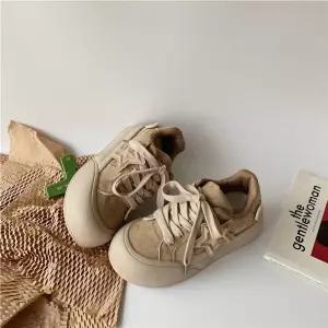 EAMT 여자 캔버스화 라운드 플랫폼 슈즈 키높이 스니커즈 YJ5