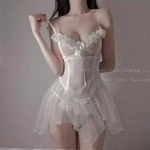 란제리 코르셋 모노키니 G126092 바디수트 레이스 잠