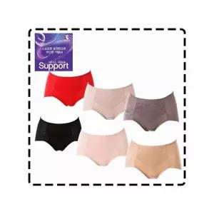 [하프클럽/솔브]빅사이즈 110사이즈까지 아랫배 눌러주는 기능성 써포트 거들형 팬티 VPT6357C_S