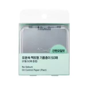 필리밀리 유분쏙팩트형기름종이본품50매리필50매 182095