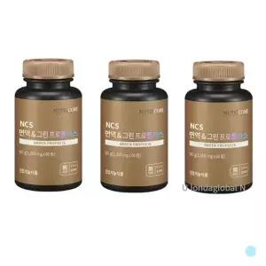 [하프클럽/기타]뉴트리코어 면역 그린 프로폴리스 아연  3개월