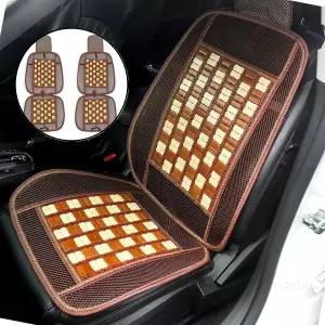 글로 풀커버 메쉬 대나무 자동차 시트 2p세트 등받이