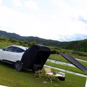 글로 차박 트렁크 텐트 2인용 C-1 블랙 차박그늘막