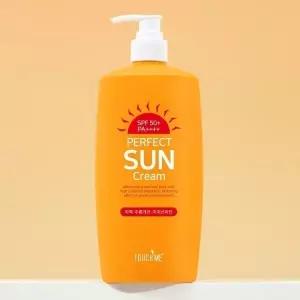 이지하우스 퍼펙트 선크림 대용량 펌프형 SPF50+ 500ml 자외선차단제 톤업 723631