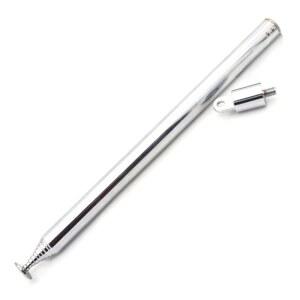 로드 안테나 120cm 어댑터 원격 제어 안테나 10 섹션 알람 안테나 크리스탈 라디오 수신기 키트 텔레스코픽 안테나