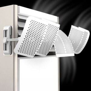 에어컨 바람막이 스탠드 벽걸이 가드 가림막 시스템 풍향 무풍 방향전환