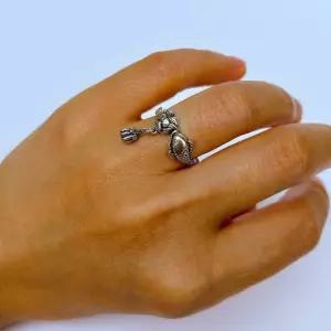 사이즈프리 연꽃 잉어반지 행운 재물운 몰고기반지 성공