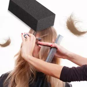 미용실 스폰지 이발 블록 남성 두피 정리 이발소 재료 커트