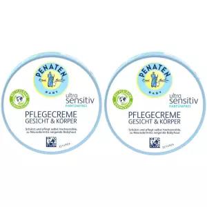 페나텐 Ultra Sensitive 베이비크림 민감피부용 저자극 스킨케어 유아보습크림 2개입