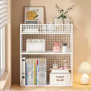 낮은 이동식 책장 바퀴 사무실 북카트 책꽂이 선반 원목