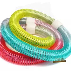 지압 스프링 훌라후프 뱃살 집중 자극 소음방지