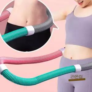 무소음 훌라후프 원룸 공간 스프링 지압 탄성 복부