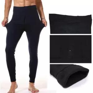 남자 블랙 기모 레깅스 타이지 정장 바지 속바지 내복